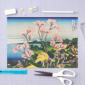 Katsushika Hokusai - Gotenyama, Tokaido, Shinagawa Tissuepapier (Craft)