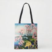 Katsushika Hokusai - Gotenyama, Tokaido, Shinagawa Tote Bag (Voorkant)