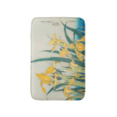 Katsushika Hokusai - Grasshopper en Iris Badmat (Voorkant Verticaal)