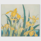 Katsushika Hokusai - Grasshopper en Iris Cadeaupapier (Vlak)