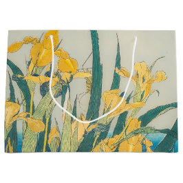 Katsushika Hokusai - Grasshopper en Iris Groot Cadeauzakje
