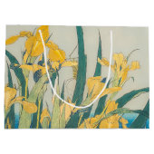 Katsushika Hokusai - Grasshopper en Iris Groot Cadeauzakje (Achterkant)