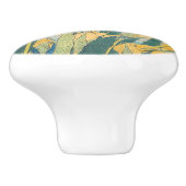 Katsushika Hokusai - Grasshopper en Iris Keramische Knop (Zijkant)