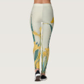 Katsushika Hokusai - Grasshopper en Iris Leggings (Achterkant)