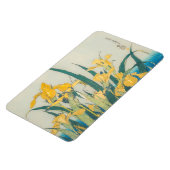 Katsushika Hokusai - Grasshopper en Iris Magneet (Linkerzijde)