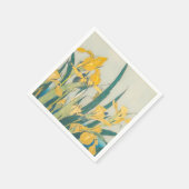 Katsushika Hokusai - Grasshopper en Iris Servet (Hoek)