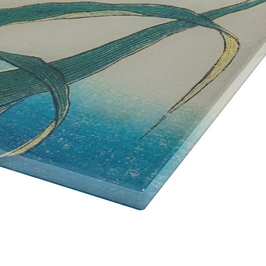 Katsushika Hokusai - Grasshopper en Iris Snijplank (Hoek)