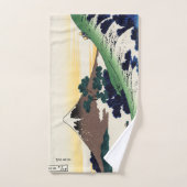 Katsushika Hokusai - Inume pass, provincie Kai Bad Handdoek (Handdoek)