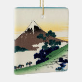 Katsushika Hokusai - Inume pass, provincie Kai Keramisch Ornament (Rechts)
