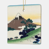 Katsushika Hokusai - Inume pass, provincie Kai Keramisch Ornament (Links)