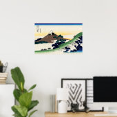 Katsushika Hokusai - Inume pass, provincie Kai Poster (Thuiskantoor)