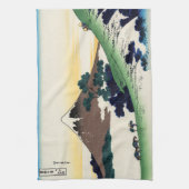 Katsushika Hokusai - Inume pass, provincie Kai Theedoek (Verticaal)