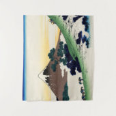 Katsushika Hokusai - Inume pass, provincie Kai Wandkleed (Voorkant)