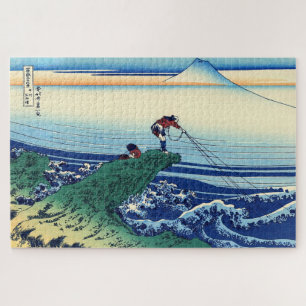 Katsushika Hokusai - Kajikazawa in de provincie Ka Legpuzzel