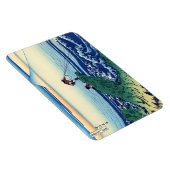 Katsushika Hokusai - Kajikazawa in de provincie Ka Magneet (Rechterzijde)