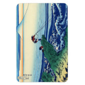 Katsushika Hokusai - Kajikazawa in de provincie Ka Magneet (Verticaal)