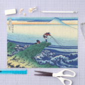 Katsushika Hokusai - Kajikazawa in de provincie Ka Tissuepapier (Craft)