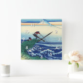 Katsushika Hokusai - Kajikazawa in Kai province Vierkante Klok (Huis)