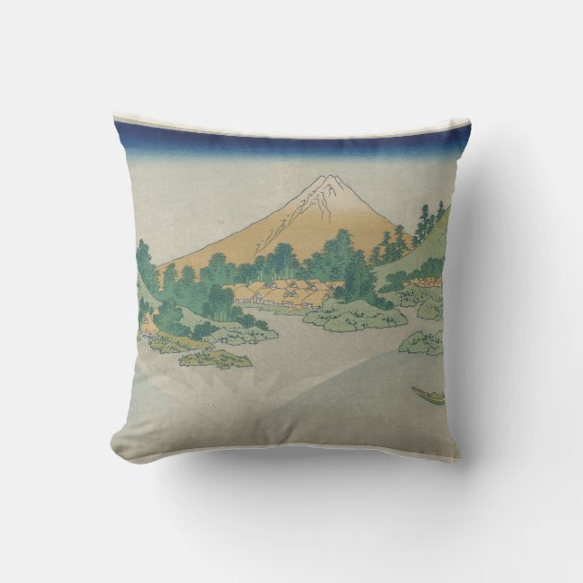 Katsushika Hokusai kunst Kussen (Voorkant)