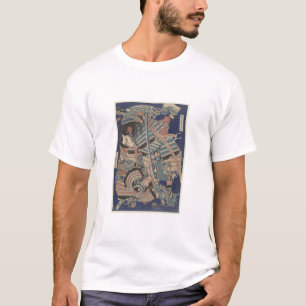 Katsushika Hokusai kunstschilderij T-shirt