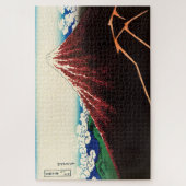 Katsushika Hokusai - Lichtjes onder de top Legpuzzel (Verticaal)