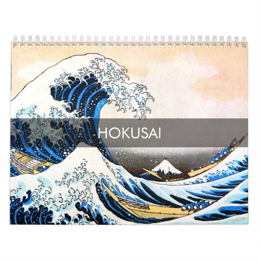 Katsushika Hokusai Masterpiece Kalender (Hoes)