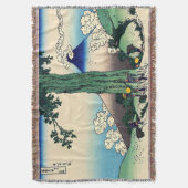 Katsushika Hokusai - Mishima Pass in de provincie Deken (Voorkant Verticaal)