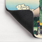 Katsushika Hokusai - Mishima Pass in de provincie  Muismat (Hoek)