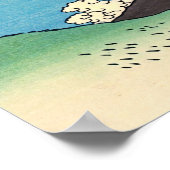 Katsushika Hokusai - Mishima Pass in de provincie  Poster (Hoek)