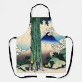 Katsushika Hokusai - Mishima Pass in de provincie  Schort (Voorkant)