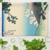 Katsushika Hokusai - Mishima Pass in de provincie Theedoek (Gevouwen)