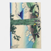 Katsushika Hokusai - Mishima Pass in de provincie Theedoek (Verticaal)