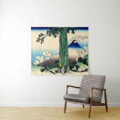 Katsushika Hokusai - Mishima Pass in de provincie  Wandkleed (In Situ (horizontaal))