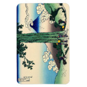 Katsushika Hokusai - Mishima Pass in Kai Magneet (Verticaal)