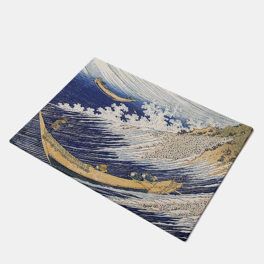 Katsushika Hokusai. Oceaangolven Deurmat (Schuin)