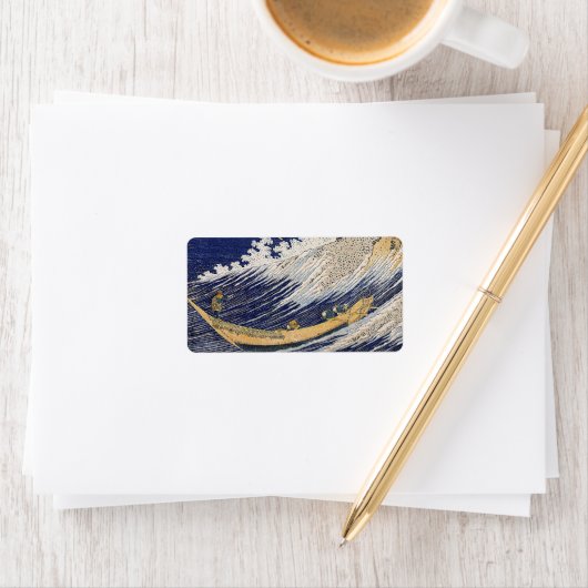 Katsushika Hokusai. Oceaangolven Etiket (Insitu)