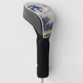 Katsushika Hokusai. Oceaangolven Golfheadcover (Schuin)