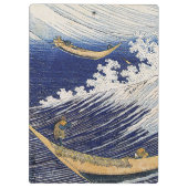 Katsushika Hokusai. Oceaangolven Klembord (Achterkant)