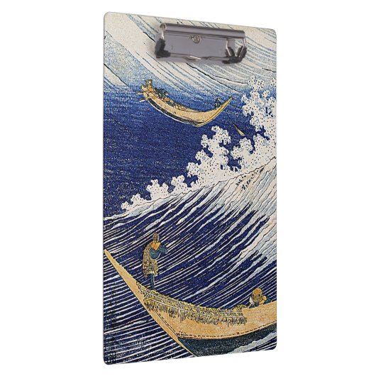 Katsushika Hokusai. Oceaangolven Klembord (Rechts)