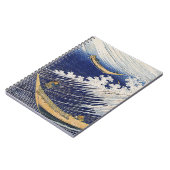 Katsushika Hokusai. Oceaangolven Notitieboek (Linkerzijde)
