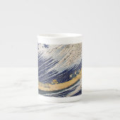Katsushika Hokusai. Oceaangolven Porselein Kop (Voorkant)