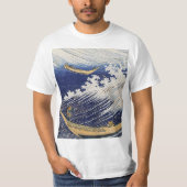 Katsushika Hokusai. Oceaangolven T-shirt (Voorkant)