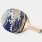 Katsushika Hokusai. Oceaangolven Tafeltennisbatje (Zijkant)