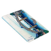 Katsushika Hokusai - onder Mannen Bridge, Fukagawa Magneet (Rechterzijde)