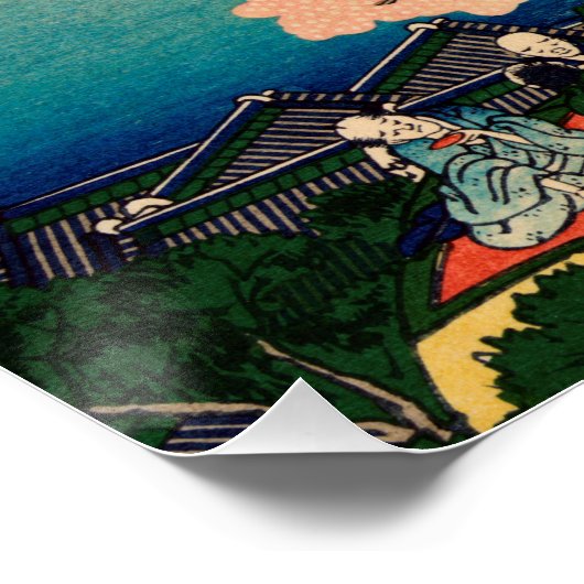 Katsushika Hokusai Perfect Poster (Hoek)