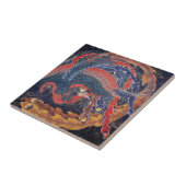 Katsushika Hokusai—Phoenix Tegeltje (Zijkant)