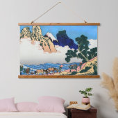 Katsushika Hokusai - Rug Fuji, Minobu Hangend Wandkleed (Slaapkamer)