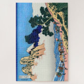 Katsushika Hokusai - Rug Fuji, Minobu Legpuzzel (Verticaal)