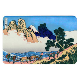 Katsushika Hokusai - Rug Fuji, Minobu Magneet