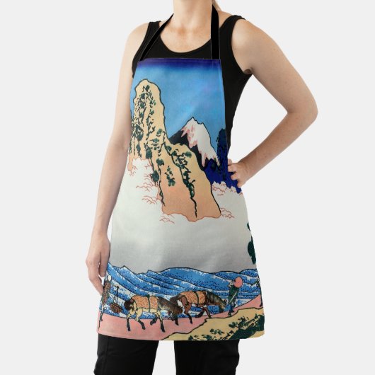 Katsushika Hokusai - Rug Fuji, Minobu Schort (Insitu)